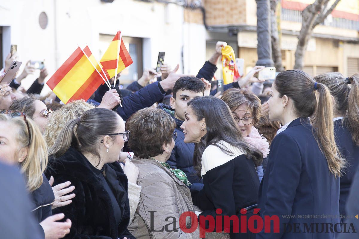 Visita de los reyes de España a Caravaca (Ayuntamiento)