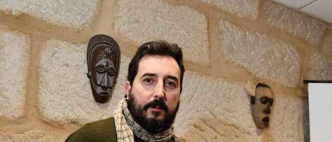 El antropólogo y escritor Rafael Quintía. // Gustavo Santos