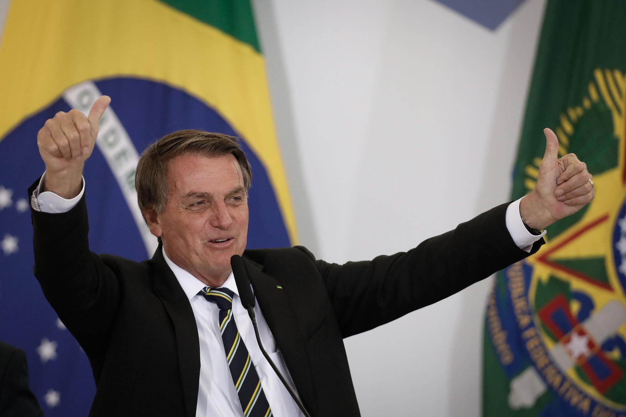 El presidente brasileño Jair Bolsonaro, en una imagen reciente