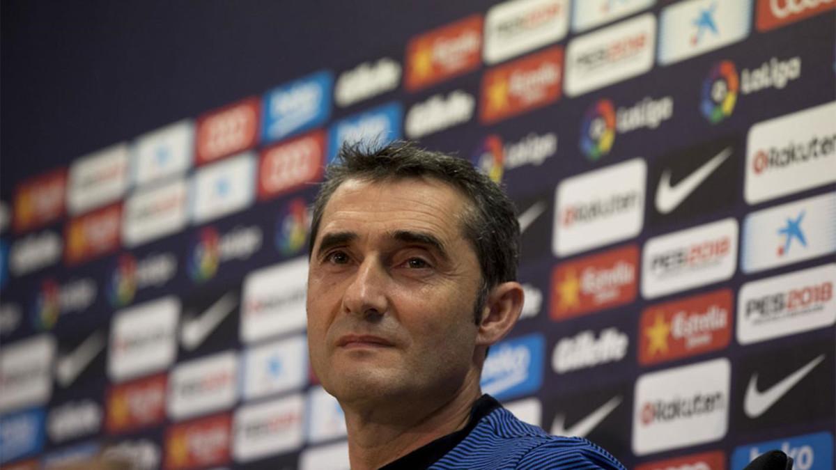 Ernesto Valverde, entrenador del FC Barcelona