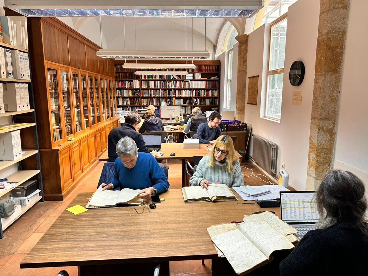 Usuarios del Archivo Histórico Diocesano de Zamora.