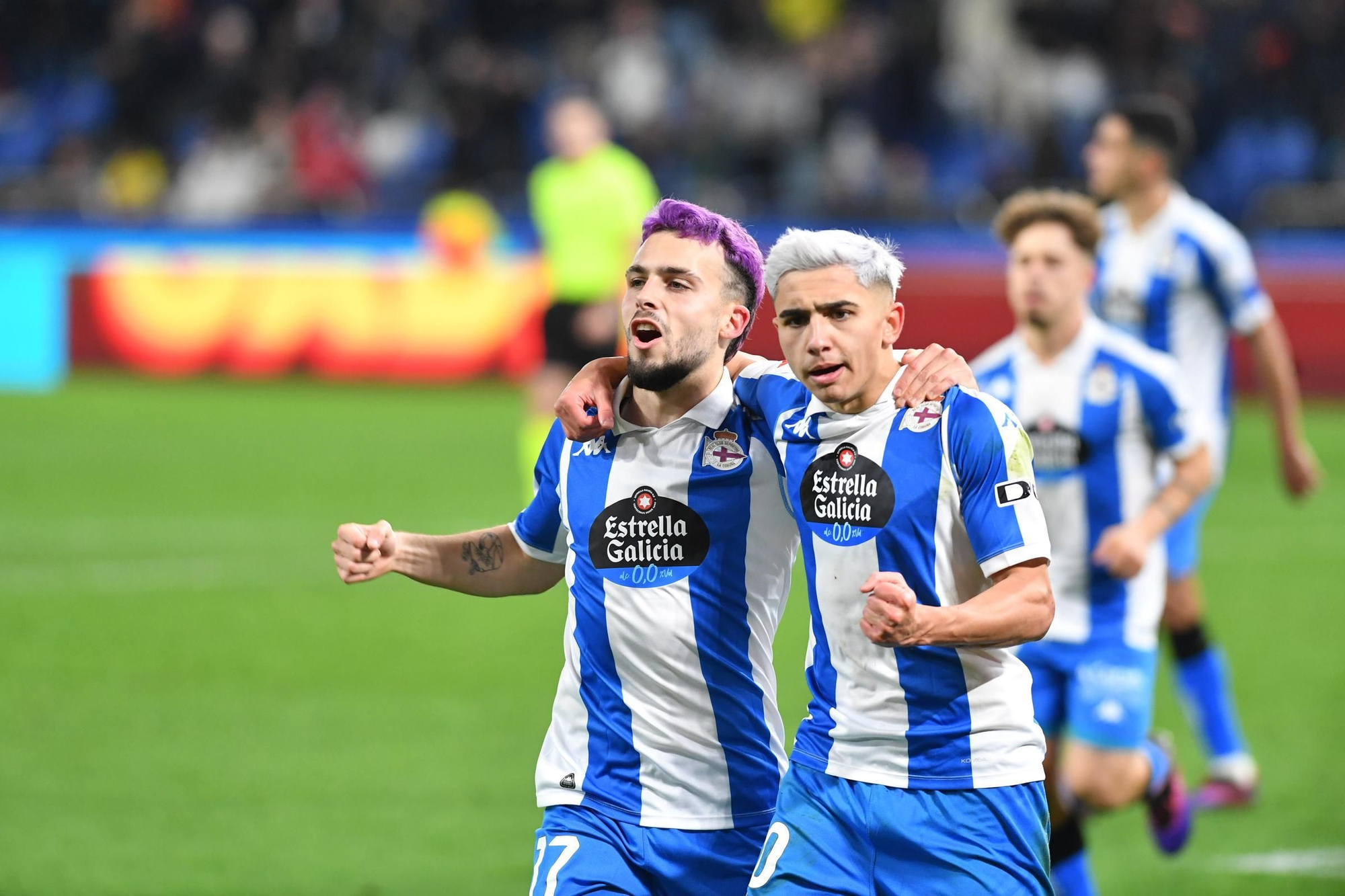 El Dépor golea al Castellón en Riazor (5-1)