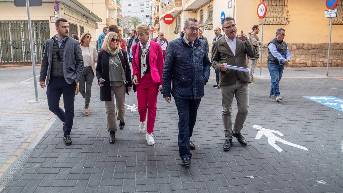 Las obras de Alfredo Corral de Benidorm terminadas.