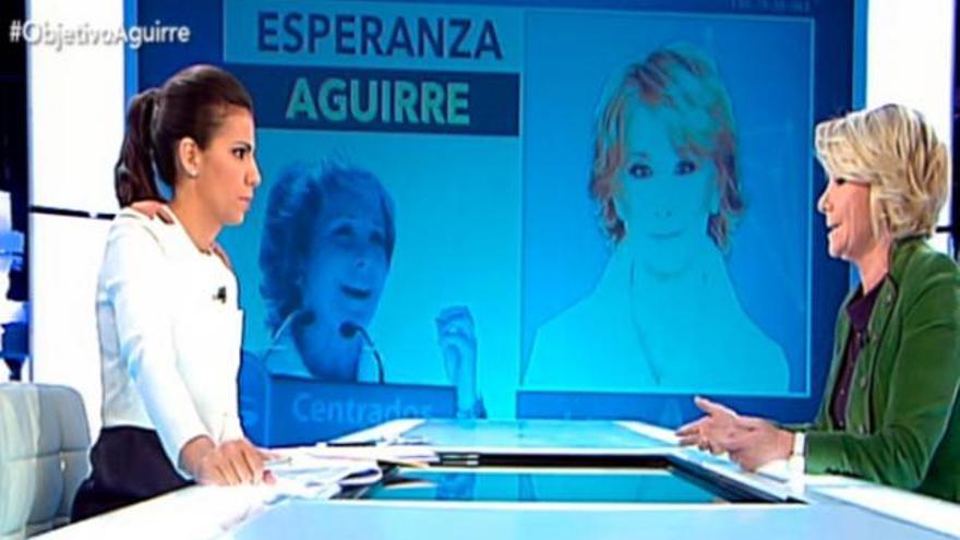 Ana Pastor entrevista a Esperanza Aguirre.