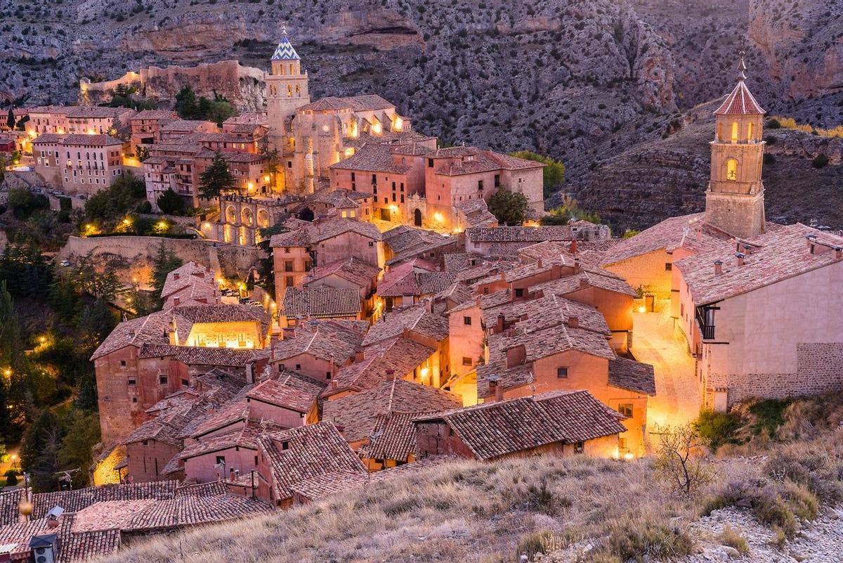 Albarracín al anochecer