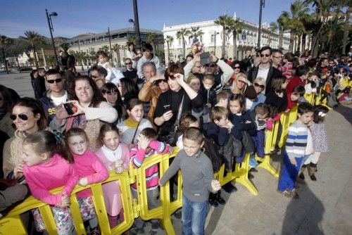 Desembarco de los Reyes en Cartagena