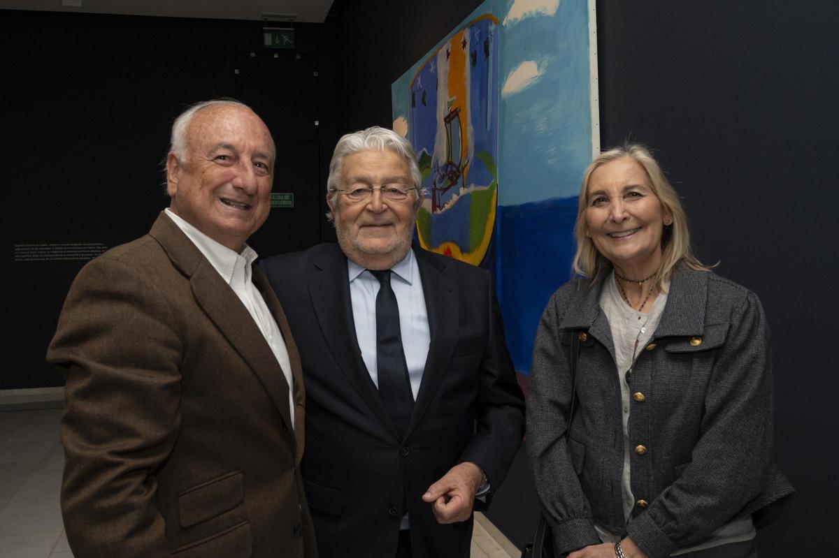 Rafael Aznar, Rafael Alcón y Magüi Alonso