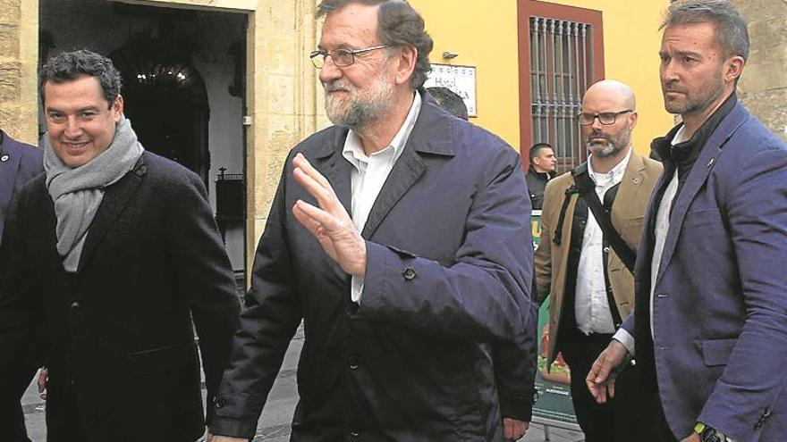 Rajoy reivindica al PP frente a un Cs «sin ideas»