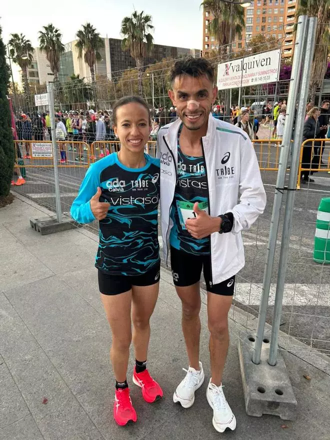Fátima Ouhaddou logra la mínima para París en el maratón de Valencia