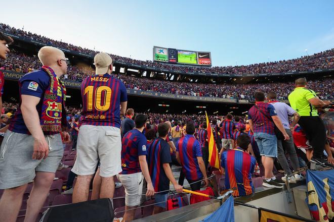 Las imágenes de la despedida de Jordi Alba, Busquets... ¡y el Camp Nou!