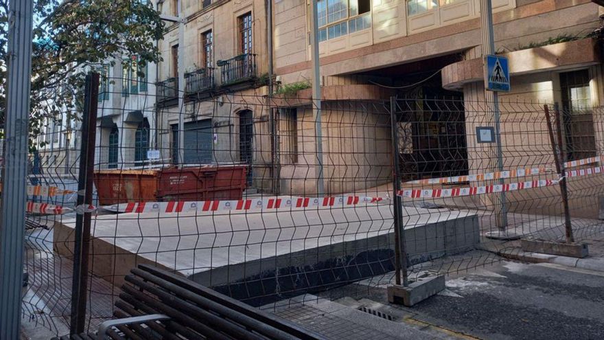 Las obras del Conservatorio obligan a abrir un doble acceso a Alfonso XIII