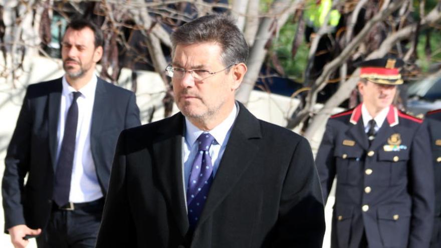 Imatge del ministre de Justícia, Rafael Catalá