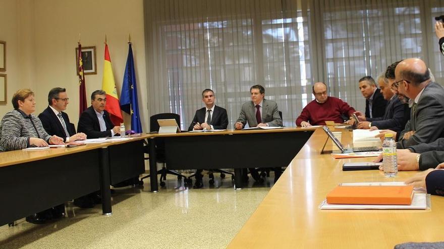 Un momento de la reunión para alcanzar el Pacto Regional del Agua.