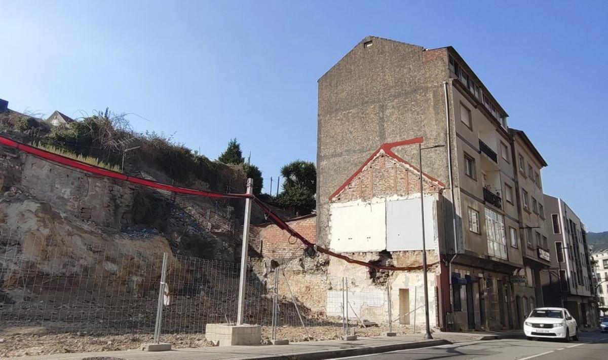 La construcción está en auge en Moaña. | SANTOS ÁLVAREZ