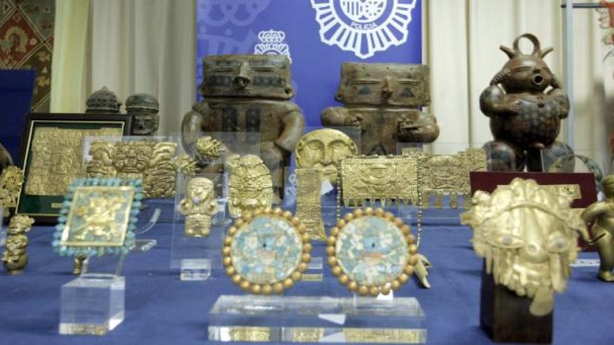 Expolio de piezas precolombinas en España