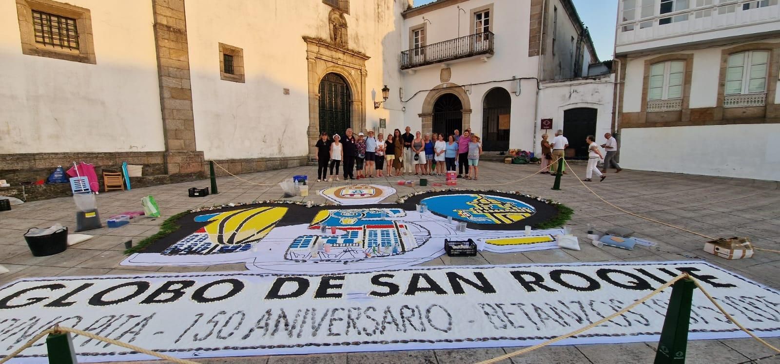 Arte efímero de Bueu en Mondoñedo y Betanzos