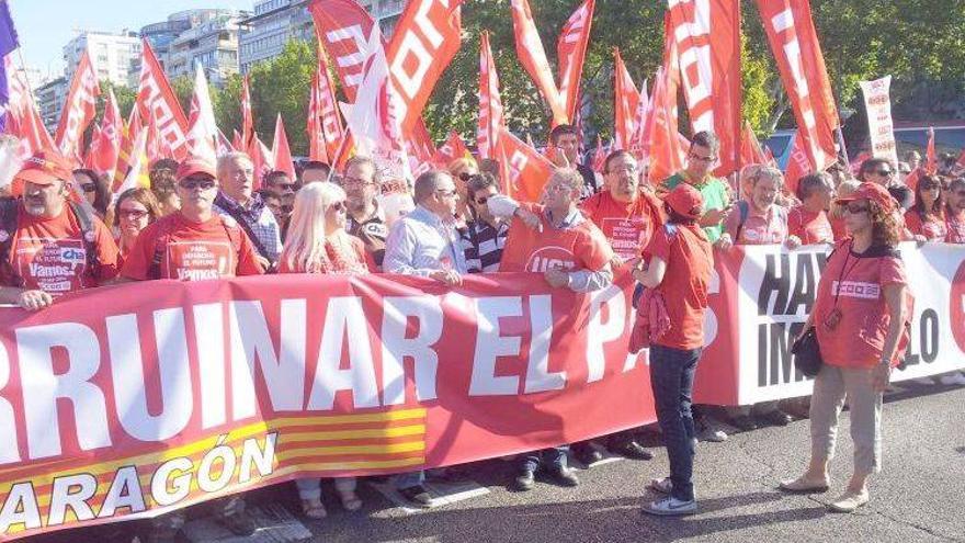 Cientos de miles de ciudadanos protestan contra los recortes