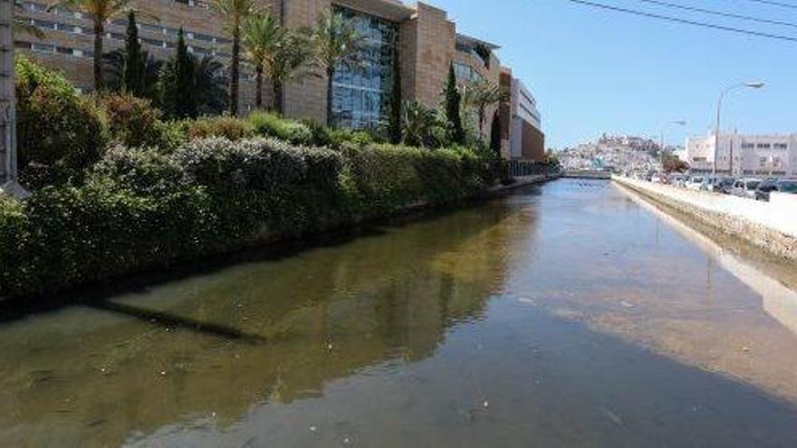 Nuevo vertido de aguas fecales en el puerto de Ibiza