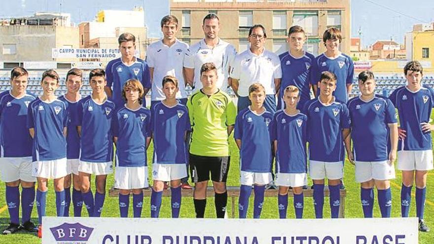 El Burriana Fútbol Base va a más tras su décimo aniversario Gran cantera