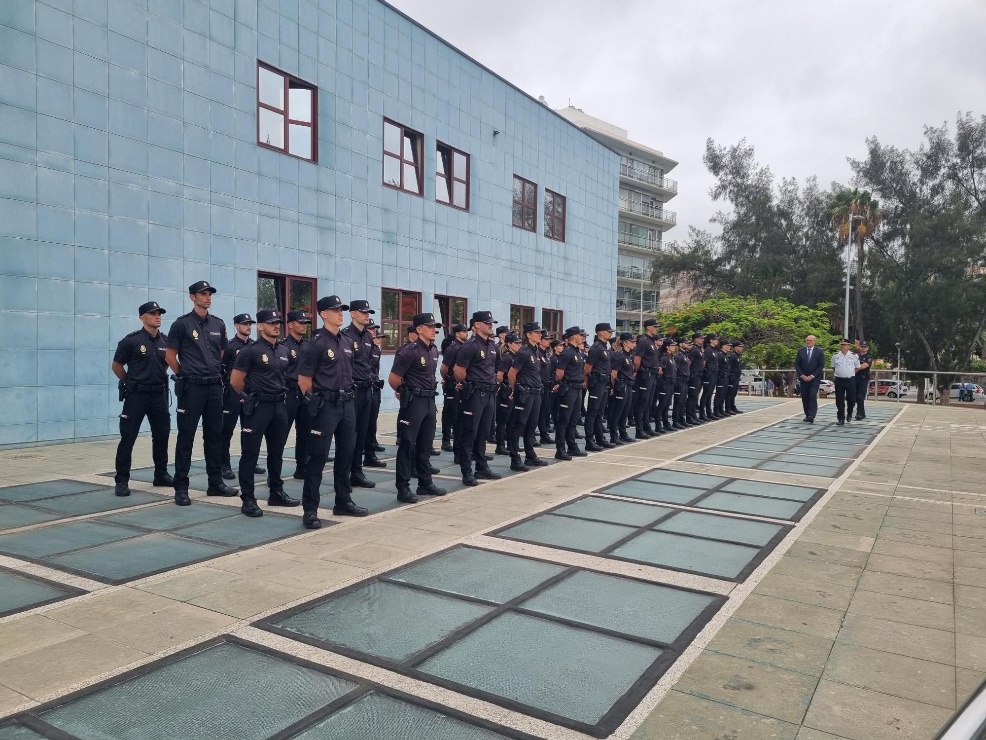 La Policía Nacional incorpora a 138 agentes en prácticas en Canarias