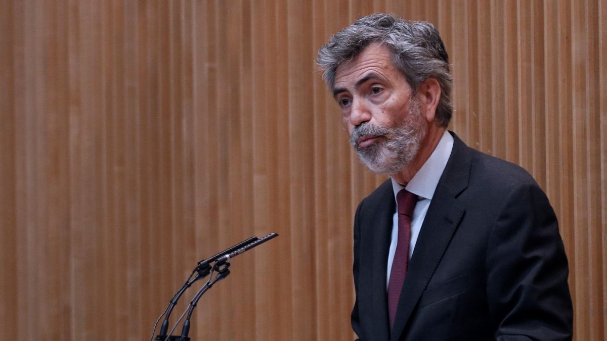 Carlos Lesmes, president of the CGPJ. Carlos Lesmes, president of the CGPJ.