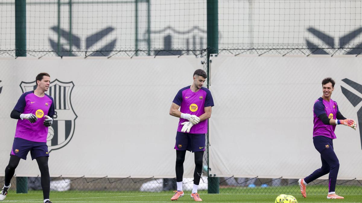 Vuelven los internacionales al entrenamiento del Barça