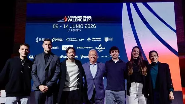 Así ha sido la presentación del Valencia Premier Padel P1