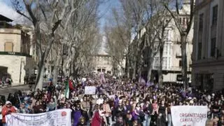 Manifestación 8M en Mallorca: el feminismo planta cara al patriarcado y la ultraderecha