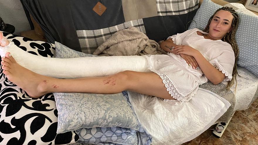 &quot;Nos tapamos la cara y al momento ya estábamos en el suelo con el hierro encima&quot;