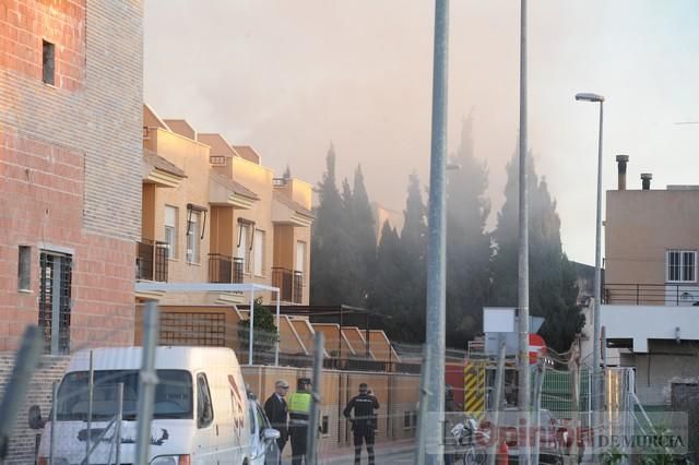 Así ha quedado la antigua fábrica de Rostoy tras el incendio en Murcia