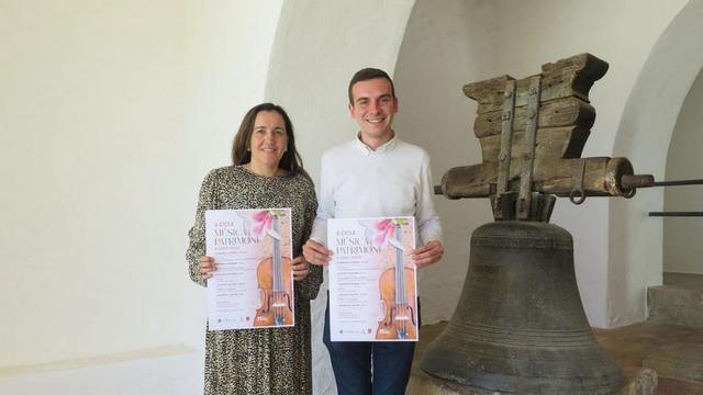 Presentación ayer del II Cicle Música i Patrimoni, que organiza el Ayuntamiento de Sant Josep.  | AYUNTAMIENTO DE SANT JOSEP