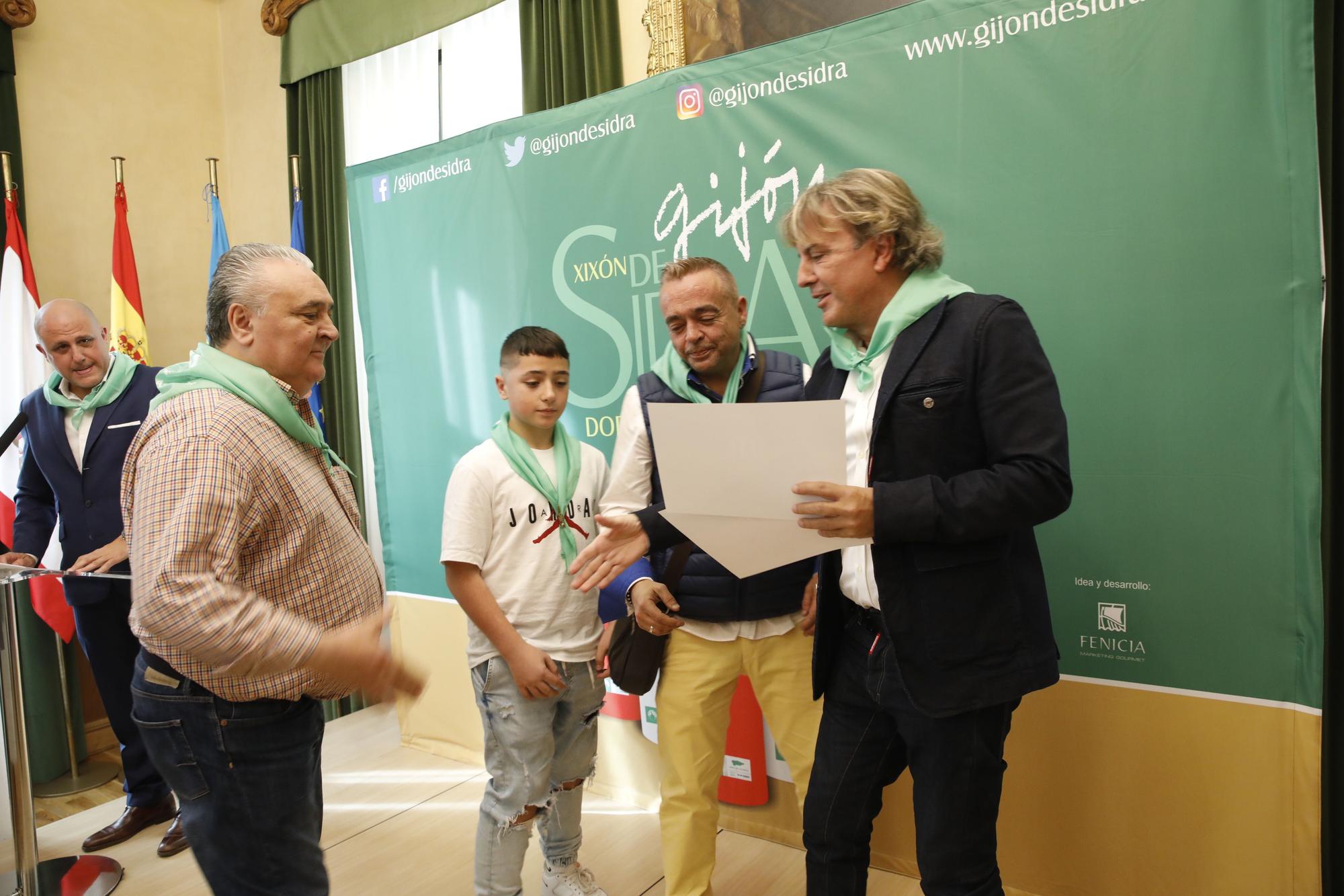 En imágenes: Gijón de Sidra entrega sus distinciones