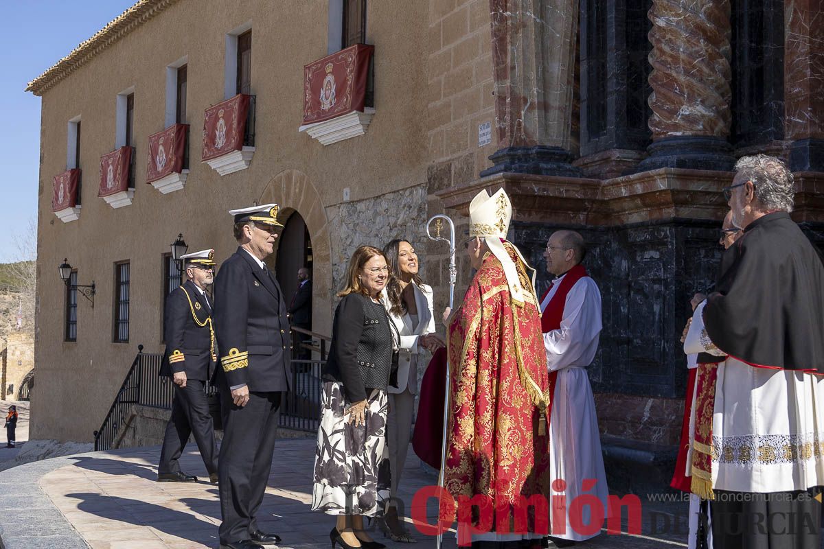 Visita de los reyes de España a Caravaca (explanada de la Basílica)