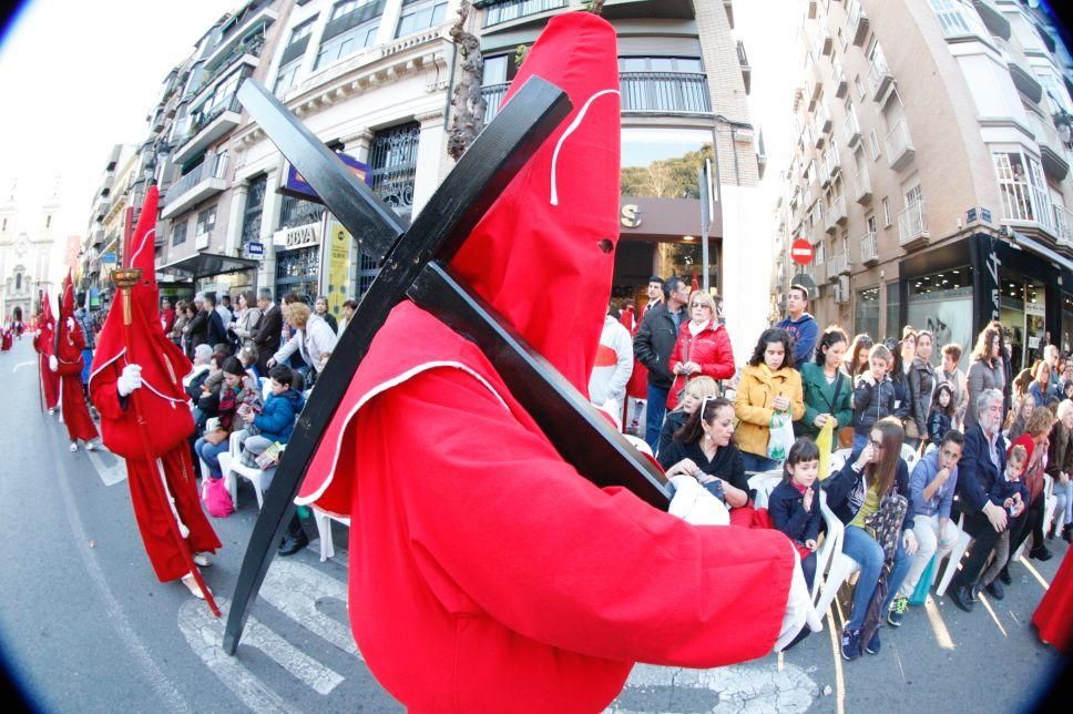 Miércoles Santo 'colorao' en Murcia