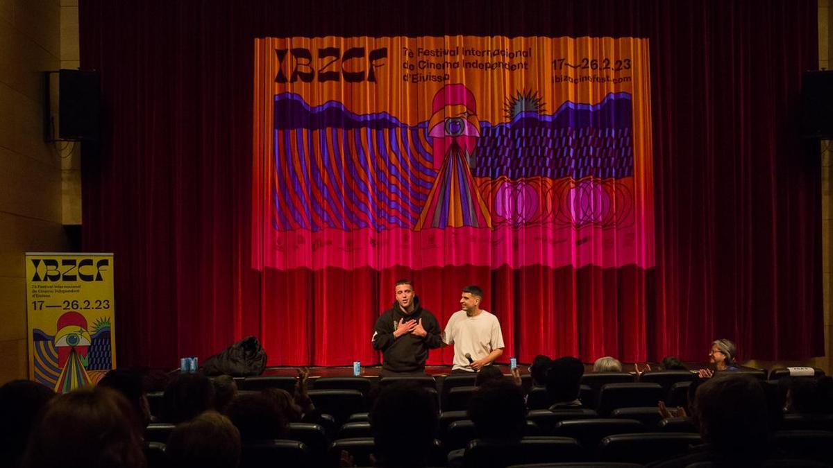 Nacho Villar y Luis Rojo, directores de ‘La Mala Familia’, en el festival.