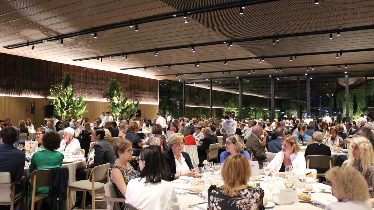 El sopar solidari celebrat a Peralada.