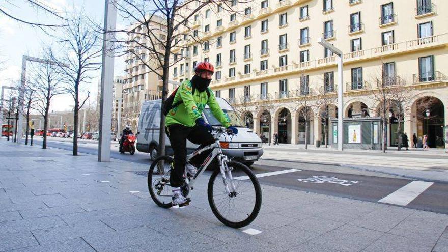 Blasco plantea prohibir las bicis en algunas zonas del parque Grande