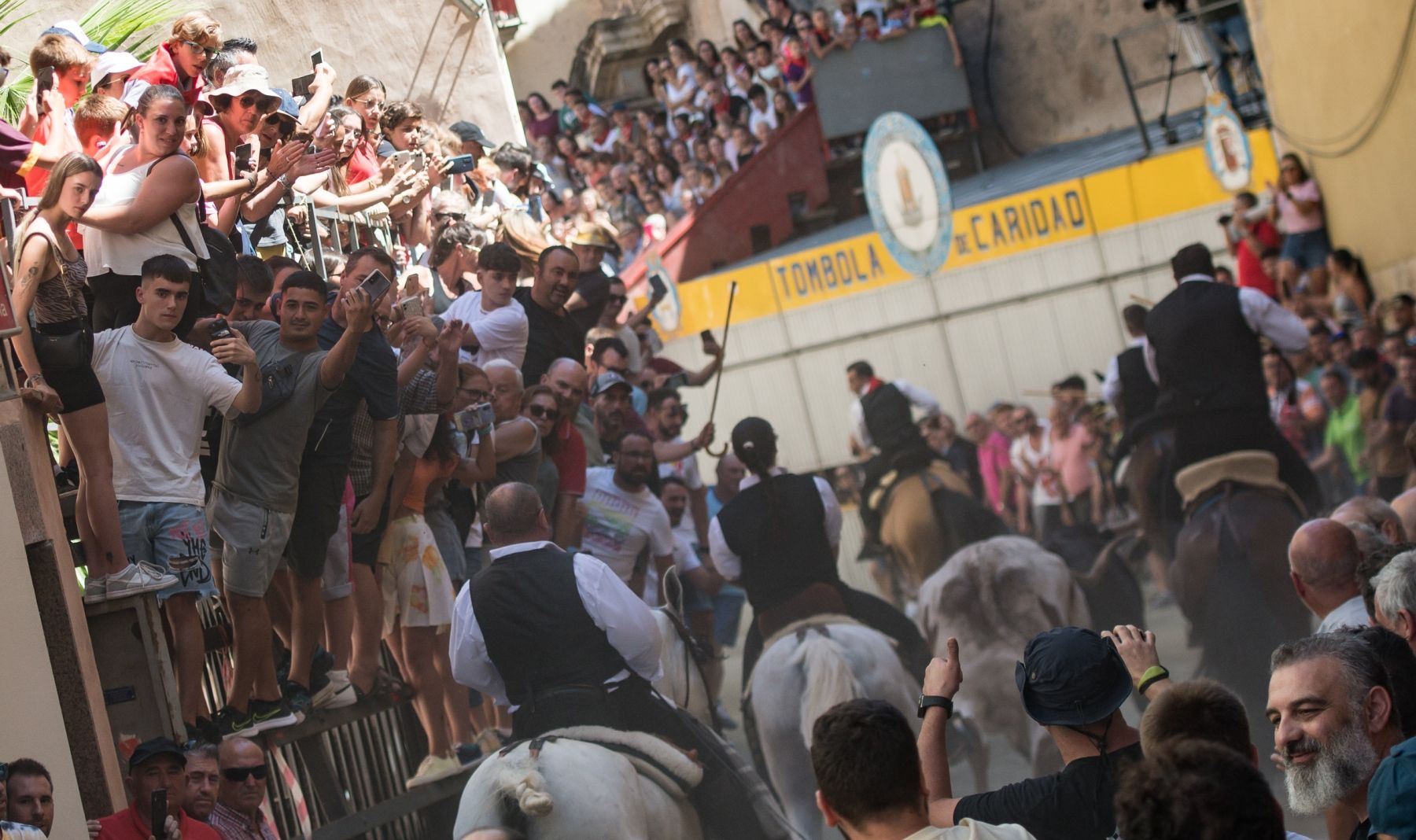 Fotos de ambiente y de la segunda Entrada de Toros y Caballos de Segorbe