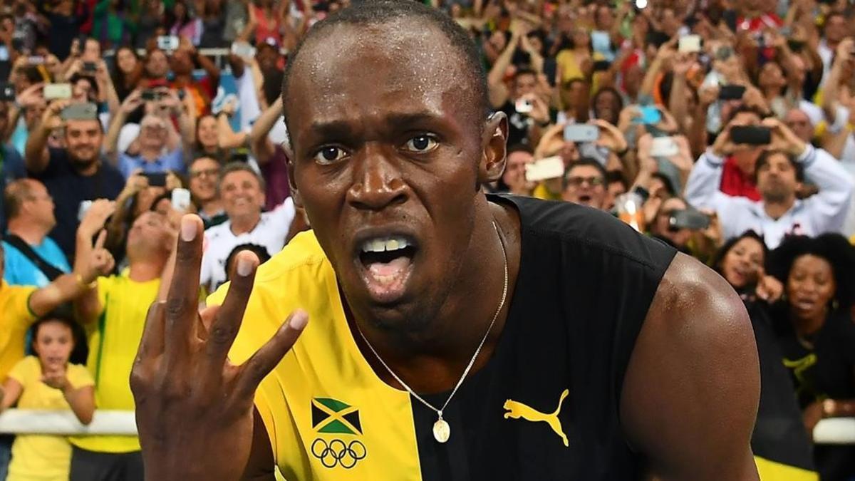 Usain Bolt se llevó tres medallas más en Río.