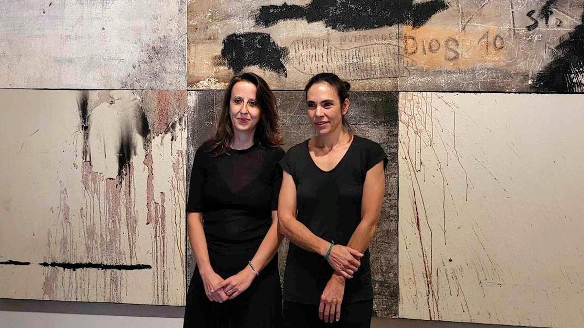 Patricia Gómez y María Jesús González.