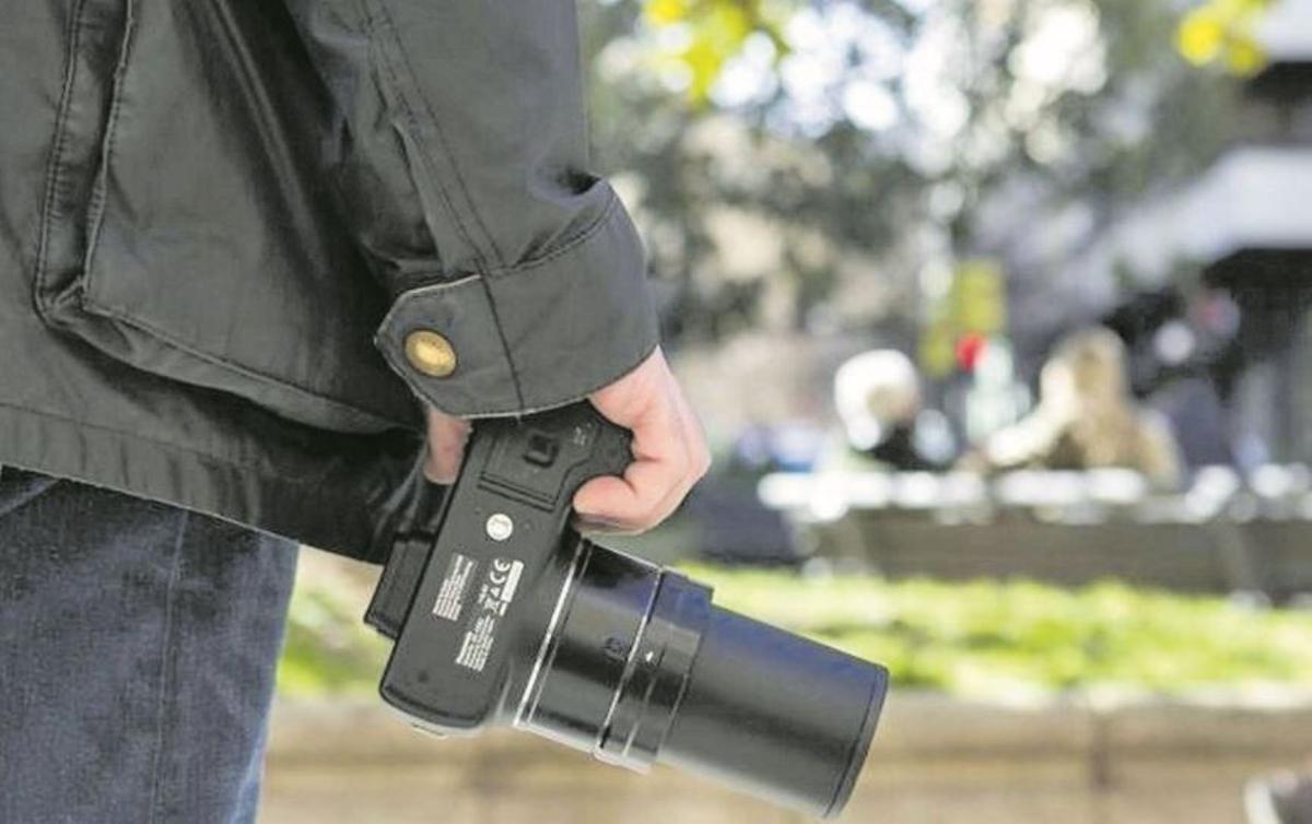 Imagen de archivo de un detective privado.