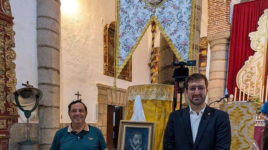 Un retrato de Arias Montano vuelve a Fregenal de la Sierra