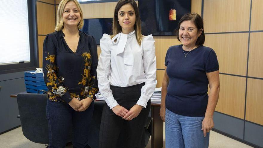 La estudiante de la UJI, María Zapata, en la final de emprendedores Trep Camp de Los Ángeles