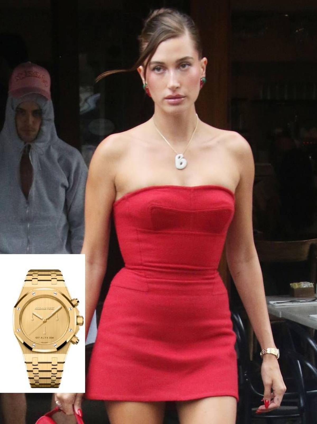 Hailey Bieber su reloj joya de Audemars Piguet