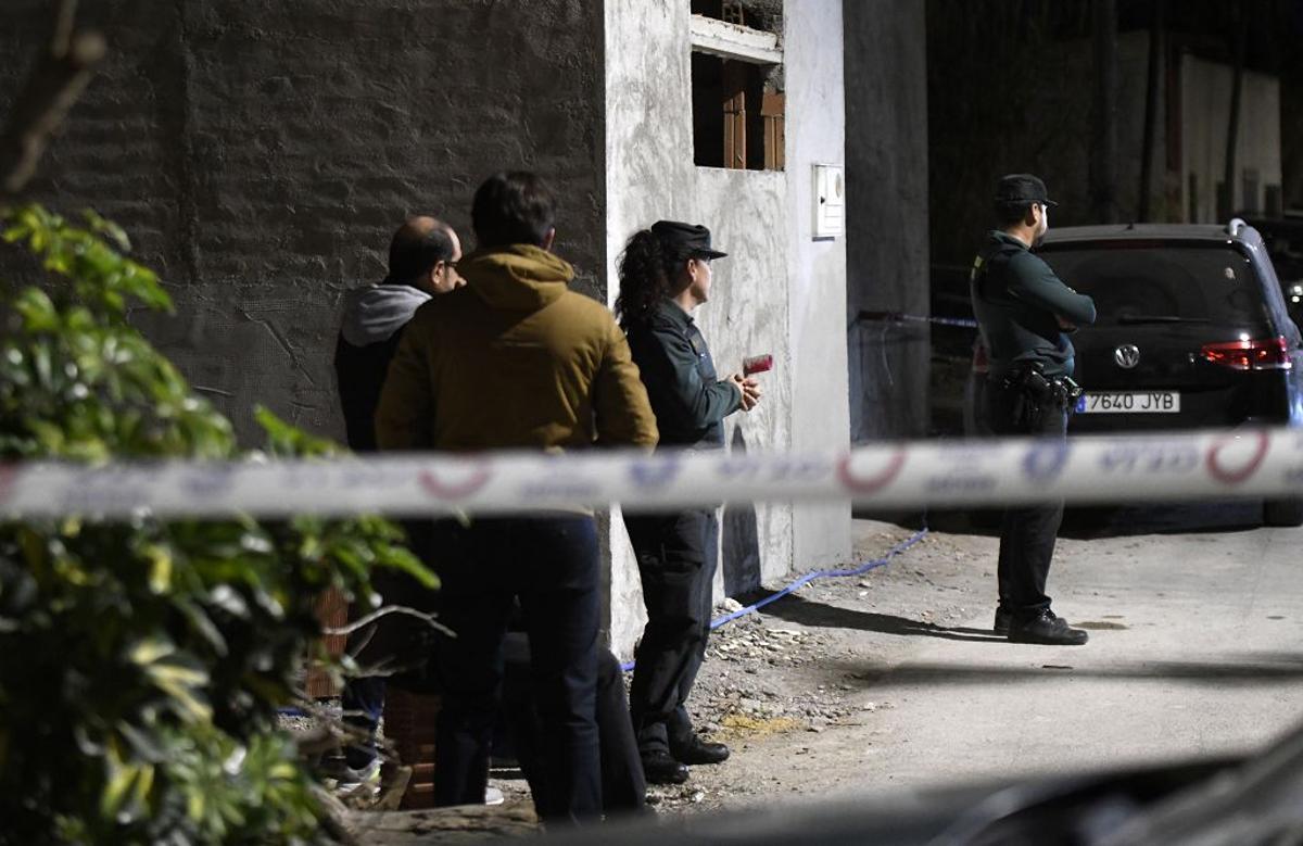 El crimen de Alquerías, en imágenes