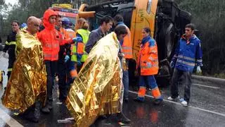 La «carretera mortal» Catoira-Carracedo: 38 curvas y 8.000 vehículos al día