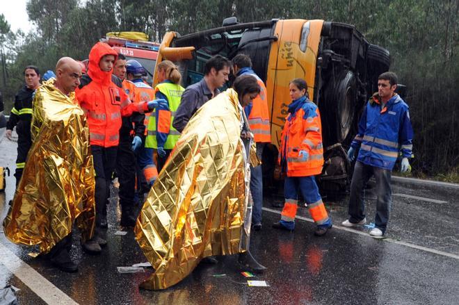 Este es el trágico pasado y presente de la carretera Catoira-Carracedo
