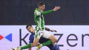 Vídeo | Sergi Altimira, en la zona mixta del Maksimir, habla sobre la importancia del partido contra el Rayo y sobre la llegada de Deossa