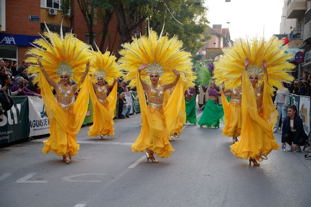 Las imágenes del gran desfile del Carnaval de Cabezo de Torres