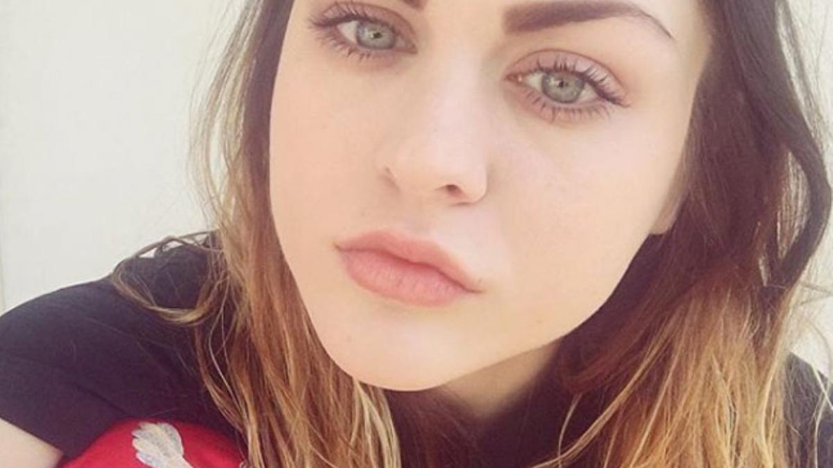 Frances Bean Cobain, en una foto de su Instagram